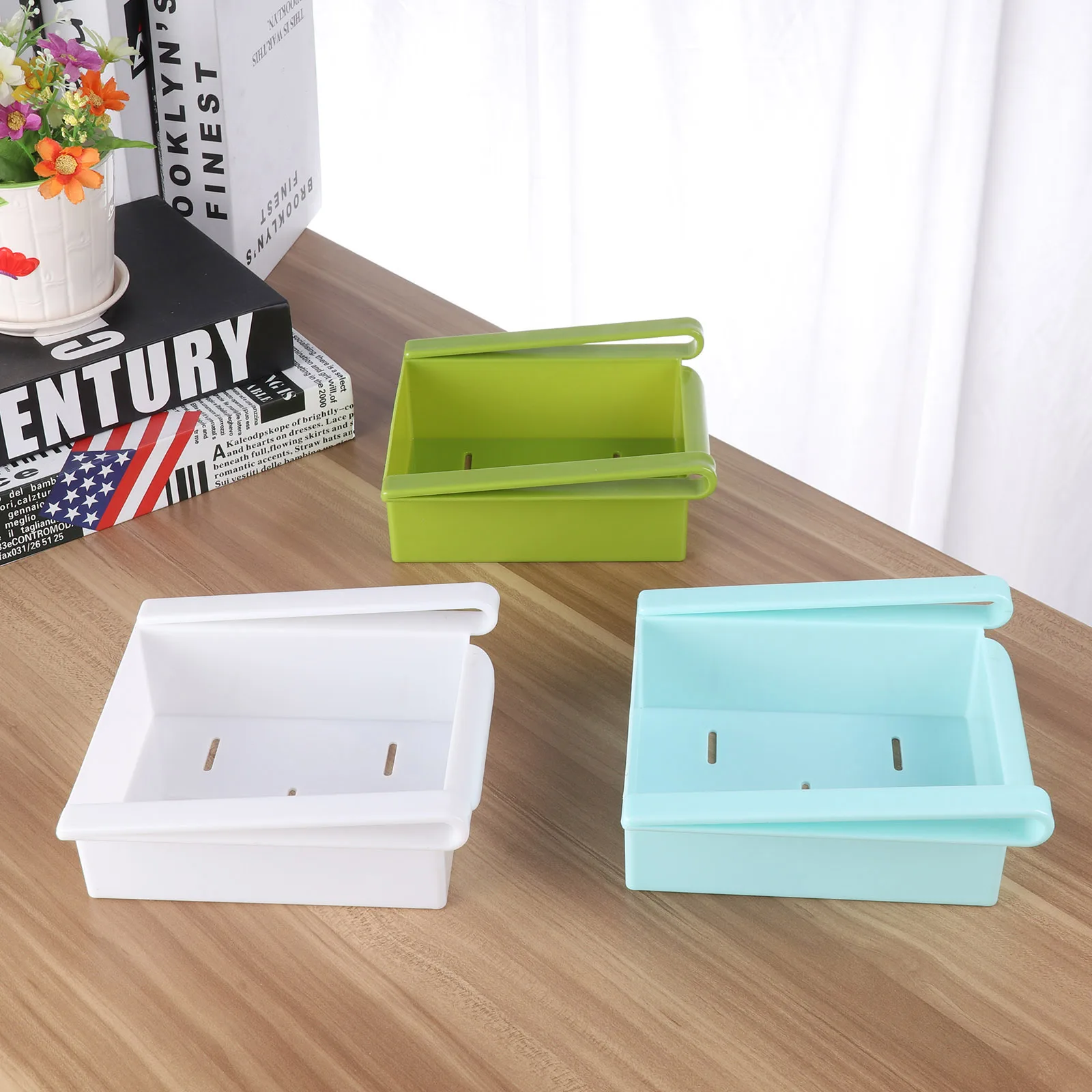 Kitchen Refrigerator Storage Box Food Container Fresh Spacer Layer Storage Rack Pull-out Drawers Space Saver Storage box
Kitchen Refrigerator Storage Box Food Container Fresh Spacer Layer Storage Rack Pull-out Drawers Space Saver Storage box