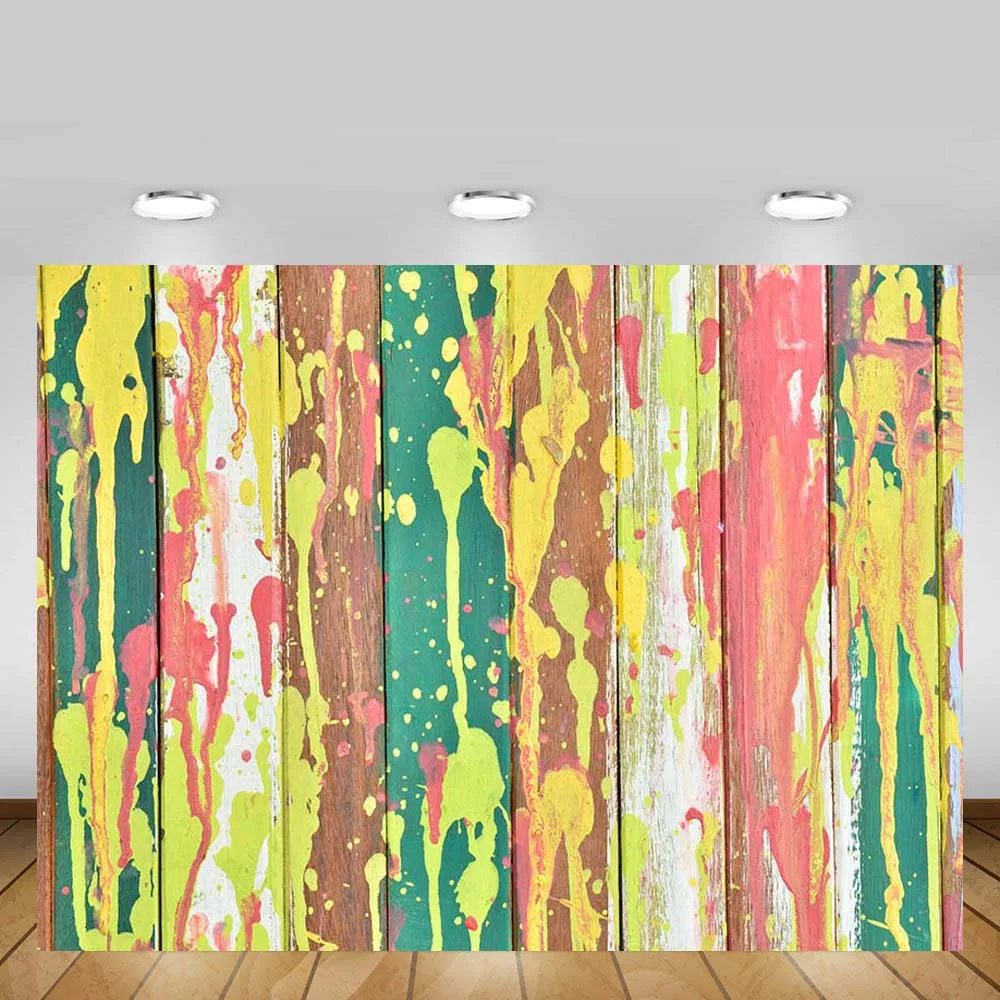 Mehofond Colorful Wood Board Backdrop Spray Paint Splatter Baby Portrait Food Photography Background for Photo Studio Photophone
Mehofond Colorful Wood Board Backdrop Spray Paint Splatter Baby Portrait Food Photography Background for Photo Studio Photophone
