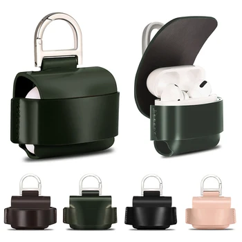 Leather Case For AirPods Pro Cover High-End Genuine Leather Shockproof TWS Headphones Protective Cover For Air Pod Pro Case
Leather Case For AirPods Pro Cover High-End Genuine Leather Shockproof TWS Headphones Protective Cover For Air Pod Pro Case