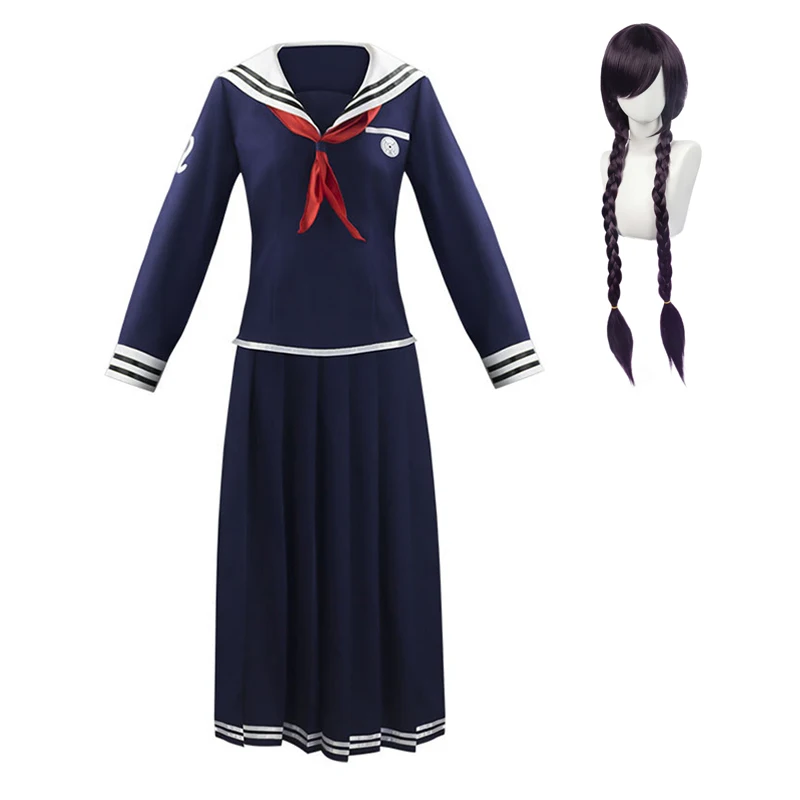 Anime Danganronpa 2 Toko Fukawa Cosplay Wig Dangan-Ronpa Cos Halloween Party Costume Adult Women Jk Sailor Suit
Anime Danganronpa 2 Toko Fukawa Cosplay Wig Dangan-Ronpa Cos Halloween Party Costume Adult Women Jk Sailor Suit