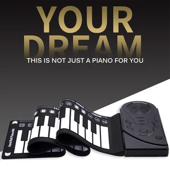 49 Key Speaker Hand Roll Electronic Piano Portable Folding Electronic Soft Keyboard Roll Up The Piano 
49 Key Speaker Hand Roll Electronic Piano Portable Folding Electronic Soft Keyboard Roll Up The Piano
