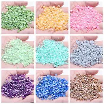 3mm Half Round Pearls 10000pcs/lot Flatback AB Colors Resin Imitatiom Beads For Jewelry Design 3D Nail Art Phone DIY Decoration 
3mm Half Round Pearls 10000pcs/lot Flatback AB Colors Resin Imitatiom Beads For Jewelry Design 3D Nail Art Phone DIY Decoration