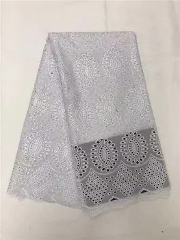 High class white party material African cotton lace fabric embroidery Swiss lace material for dress WFC4(5yards/pc)
High class white party material African cotton lace fabric embroidery Swiss lace material for dress WFC4(5yards/pc)