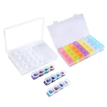 28 Grids Embroidery Boxes, 5D Diamond Painting Accessories Storage Box, Diamond Bead Storage Box,Transparent Or Color Box
28 Grids Embroidery Boxes, 5D Diamond Painting Accessories Storage Box, Diamond Bead Storage Box,Transparent Or Color Box