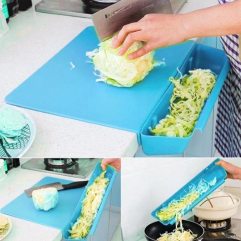 Hot Sale 2 in 1 Kitchen Foldable Chopping Board Creative Non-Slip Folding Cutting Board Perfect Cooking Mat Blue 1
Hot Sale 2 in 1 Kitchen Foldable Chopping Board Creative Non-Slip Folding Cutting Board Perfect Cooking Mat Blue 1
