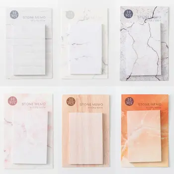 6Pcs/Bag Portable Sticky Notes Memo With Marble Grain For Reminding Plan Schedule Office Writing Stationery W91A
6Pcs/Bag Portable Sticky Notes Memo With Marble Grain For Reminding Plan Schedule Office Writing Stationery W91A