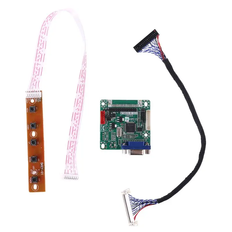 1 Set Driver Board MT561-B Universal LVDS LCD Monitor Screen Controller 5V 10-42" Laptop Computer DIY Parts Kit
1 Set Driver Board MT561-B Universal LVDS LCD Monitor Screen Controller 5V 10-42" Laptop Computer DIY Parts Kit