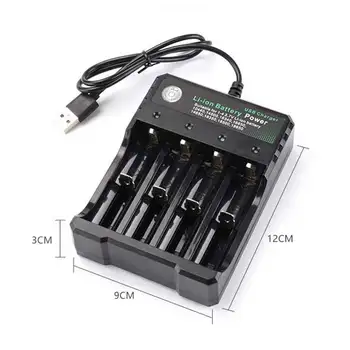 18650 Battery Charger Black 2 Slots AC 110V 220V Dual For 18650 Charging 3.7V Rechargeable Lithium Battery
18650 Battery Charger Black 2 Slots AC 110V 220V Dual For 18650 Charging 3.7V Rechargeable Lithium Battery