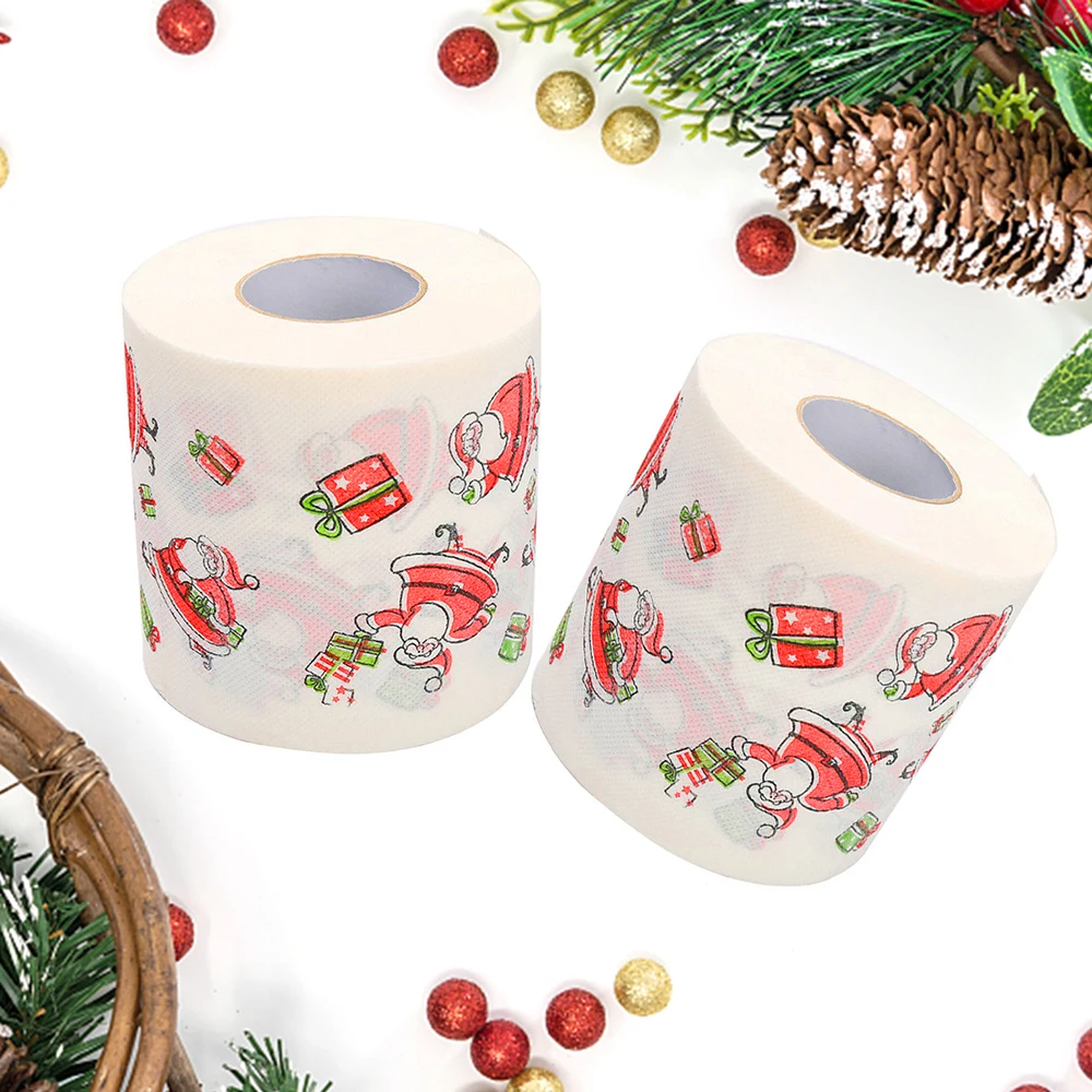 Christmas Decorations Christmas Pattern Roll Paper Print Interesting Toilet Paper Table Kitchen Paper Christmas Roll Paper
Christmas Decorations Christmas Pattern Roll Paper Print Interesting Toilet Paper Table Kitchen Paper Christmas Roll Paper