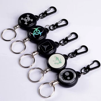 Retractable Key Ring Safety Anti-lost Badge Key Chain Outdoor Survival Multi Tools Carabiner Camping EDC Wire Keychain
Retractable Key Ring Safety Anti-lost Badge Key Chain Outdoor Survival Multi Tools Carabiner Camping EDC Wire Keychain