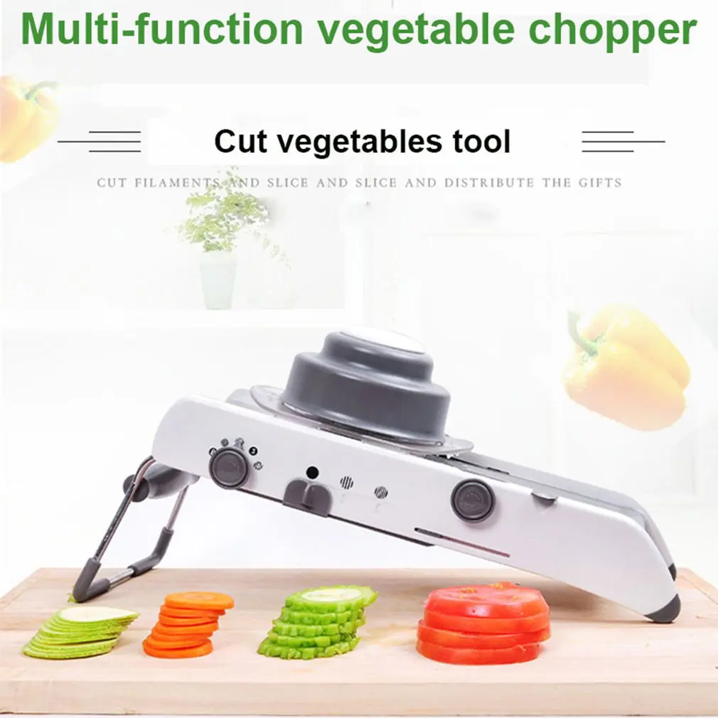 Slicer Manual Vegetable Cutter Professional Grater With Adjustable Stainless Steel Blades Vegetable Kitchen Tool
Slicer Manual Vegetable Cutter Professional Grater With Adjustable Stainless Steel Blades Vegetable Kitchen Tool