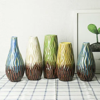 Nordic Home decoration Smooth Ceramic Vase Pottery Flower Pot Vase Wedding Home Office Decor Ornaments Planter Decorative Crafts
Nordic Home decoration Smooth Ceramic Vase Pottery Flower Pot Vase Wedding Home Office Decor Ornaments Planter Decorative Crafts