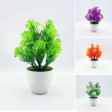 1PC Artificial Flower Fake False Plants Flowers Lifelike Green Plants Garden With Pot Bookshelf Kitchen Outdoor Decoration
1PC Artificial Flower Fake False Plants Flowers Lifelike Green Plants Garden With Pot Bookshelf Kitchen Outdoor Decoration