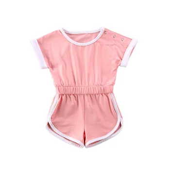 0-5Y Summer cotton Romper for Toddler Baby Girls Boys Solid Short Sleeve Romper one piece Jumpsuits elastic Outfits 4 Colors
0-5Y Summer cotton Romper for Toddler Baby Girls Boys Solid Short Sleeve Romper one piece Jumpsuits elastic Outfits 4 Colors