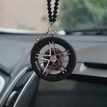 Car Pendants Metal Wheel Hub Rearview Mirror Decor Hip Hop Car Hanging Ornaments Automobiles Interior Accessory Gifts For Man
Car Pendants Metal Wheel Hub Rearview Mirror Decor Hip Hop Car Hanging Ornaments Automobiles Interior Accessory Gifts For Man