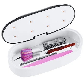 Nail Tools Sterilizer Box Auto Off Accessories Portable Salon Manicure Equipment Cleaning UV Light Household Multipurpose
Nail Tools Sterilizer Box Auto Off Accessories Portable Salon Manicure Equipment Cleaning UV Light Household Multipurpose