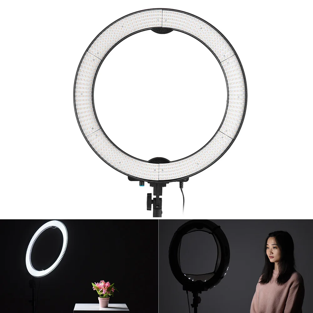 Andoer LA-650D 600Leds Video LED Ring Light 36W 18inch 5600K Photo Light for DSLR Camera Smartphone Youtube Shooting Makeup
Andoer LA-650D 600Leds Video LED Ring Light 36W 18inch 5600K Photo Light for DSLR Camera Smartphone Youtube Shooting Makeup