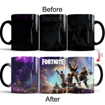 Fortnites Color Changing Mug Ceramic Temperature Sensitive Breakfast Coffee Water Cup Game Children Birthday christmas Gifts
Fortnites Color Changing Mug Ceramic Temperature Sensitive Breakfast Coffee Water Cup Game Children Birthday christmas Gifts