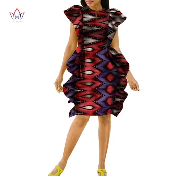 African Ruffles Collar Dresses for Women Dashiki Print Bazin Riche Dresses Knee Length Vestidos Women African Clothing WY5302
African Ruffles Collar Dresses for Women Dashiki Print Bazin Riche Dresses Knee Length Vestidos Women African Clothing WY5302