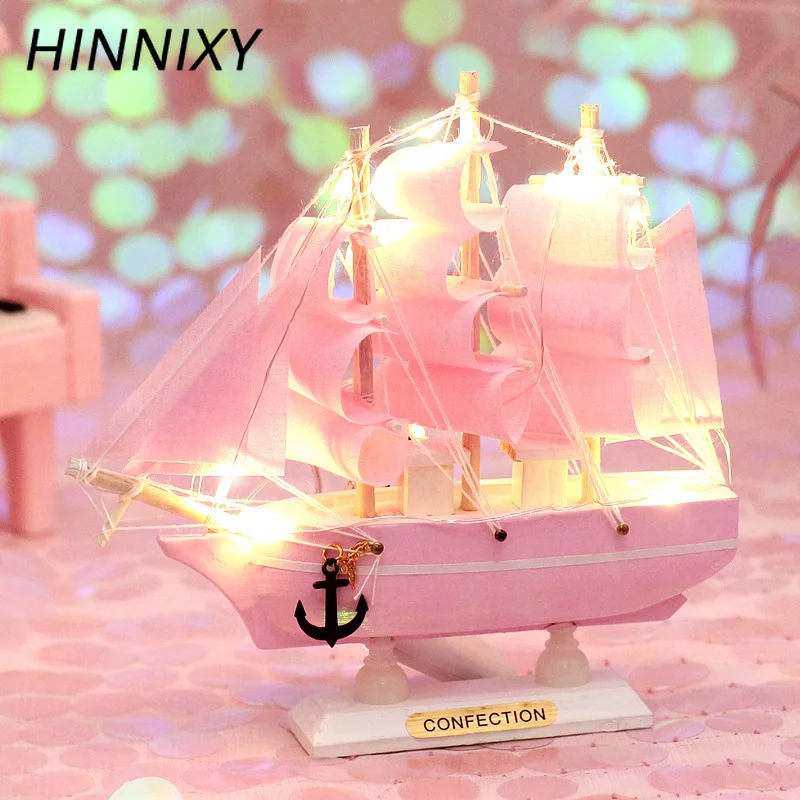 Hinnixy Sailing Boat Night Light Mediterranean Style Decor Pink Blue Stripe Simulation Model Ship Desktop Ornament Birthday Gift
Hinnixy Sailing Boat Night Light Mediterranean Style Decor Pink Blue Stripe Simulation Model Ship Desktop Ornament Birthday Gift