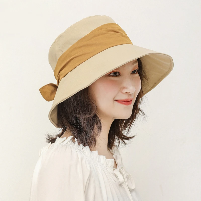 HT3034 2020 New Spring Summer Hat Women Patchwork Bow Fishing Cap Flat Top Cotton Bucket Hat Fisherman Cap Ladies Panama Sun Hat
HT3034 2020 New Spring Summer Hat Women Patchwork Bow Fishing Cap Flat Top Cotton Bucket Hat Fisherman Cap Ladies Panama Sun Hat