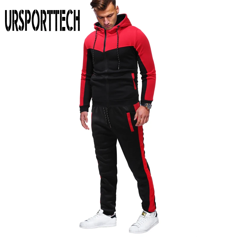 Patchwork Tracksuit Men Set 2020 Spring Autumn Sweat Suit Set Mens Sporting Clothing Hoodie + Sweatpants 2 Pieces Jogger Outfit
Patchwork Tracksuit Men Set 2020 Spring Autumn Sweat Suit Set Mens Sporting Clothing Hoodie + Sweatpants 2 Pieces Jogger Outfit