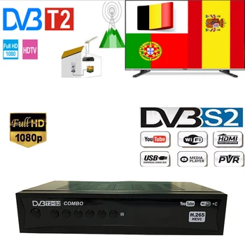 S2 S2x T2 Satellite TV Receiver HD 168 Plus DVB-S2 S2X DVB-T2 Combo with free Cccam 7 Clines H.265 Set top box 
S2 S2x T2 Satellite TV Receiver HD 168 Plus DVB-S2 S2X DVB-T2 Combo with free Cccam 7 Clines H.265 Set top box