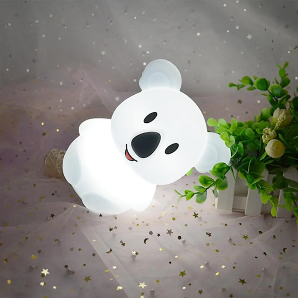 Multifunctional Bedside Lamp Simple Energy-saving High-quality LED Koala Nightlight Smart Table Lamp Tactile Controllable
Multifunctional Bedside Lamp Simple Energy-saving High-quality LED Koala Nightlight Smart Table Lamp Tactile Controllable