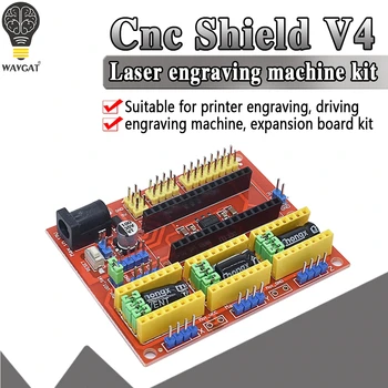 CNC Shield V3 V4 Engraving Machine Compatible With Nano 3.0 / A4988 Driver Expansion Board Module for the 3D Printer Diy Kit
CNC Shield V3 V4 Engraving Machine Compatible With Nano 3.0 / A4988 Driver Expansion Board Module for the 3D Printer Diy Kit