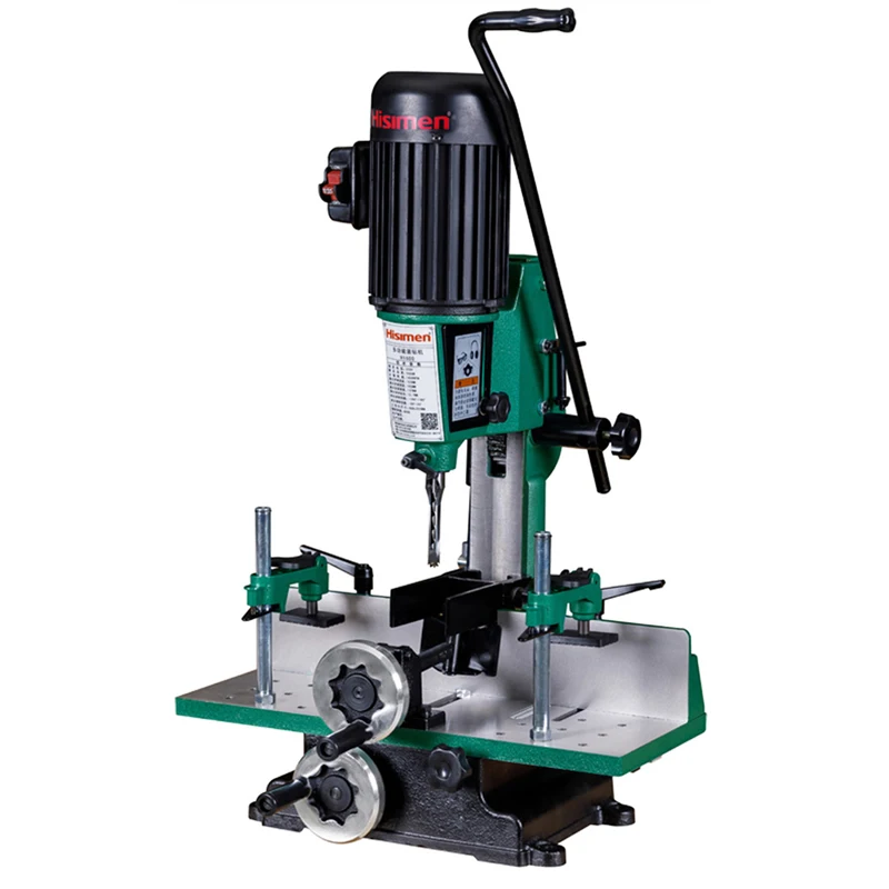 220V/1000W Drilling Machine Multifunction Vertical Electric Square Tenon Machine Tenoning Machine Punch Woodworking Equipment 
220V/1000W Drilling Machine Multifunction Vertical Electric Square Tenon Machine Tenoning Machine Punch Woodworking Equipment