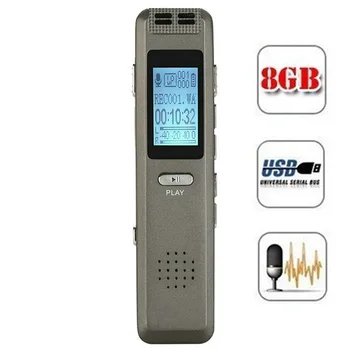 V22 Digital Audio Recorder 8G Voice Activated Recording Recorder Usb Long Battery Life Stereo Protable Music Mp3 Player
V22 Digital Audio Recorder 8G Voice Activated Recording Recorder Usb Long Battery Life Stereo Protable Music Mp3 Player