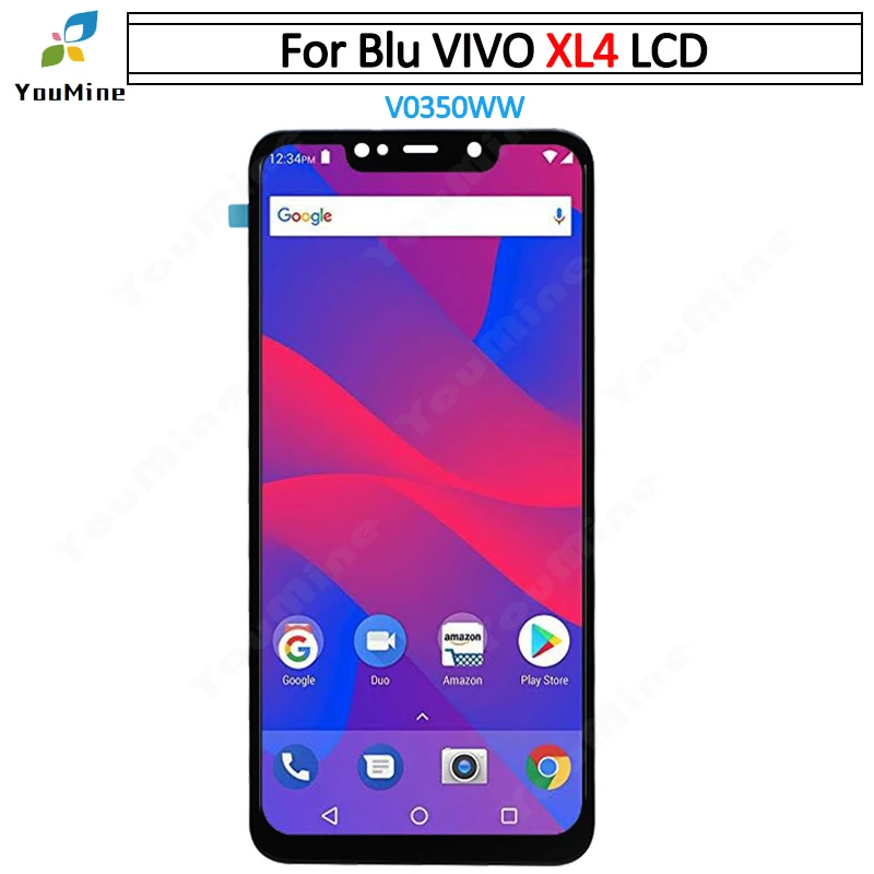 6.2" For BLU VIVO XL4 V0350WW Lcd Display Touch Screen Digitizer Panel Replacement Assembly Complete for Blu vivo xl 4 lcd
6.2" For BLU VIVO XL4 V0350WW Lcd Display Touch Screen Digitizer Panel Replacement Assembly Complete for Blu vivo xl 4 lcd