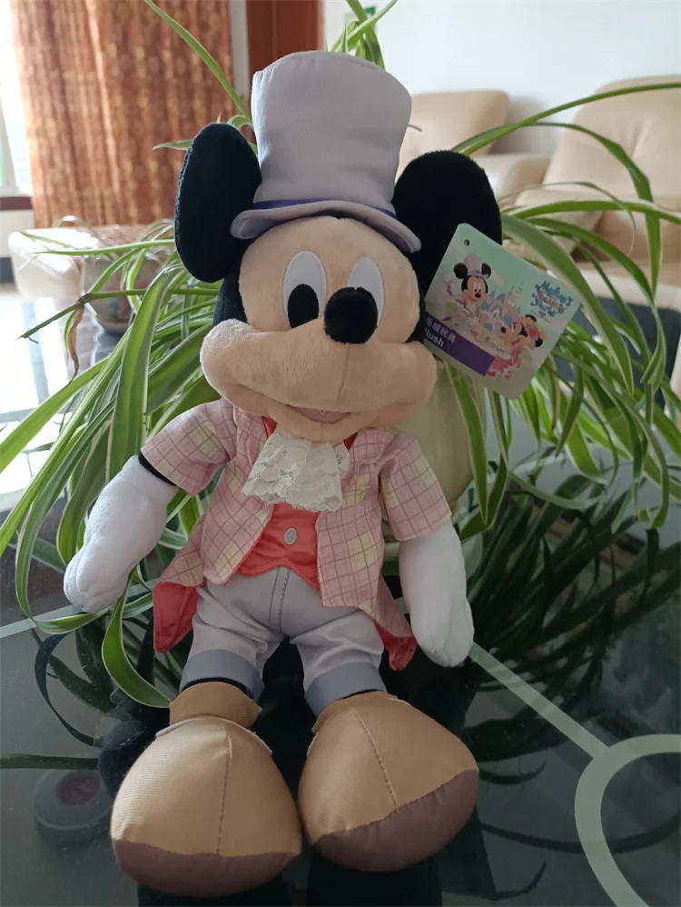 

Original Shanghai Disney cartoon Mickey spring Plush Toy Doll Birthday Present For Child 38cm