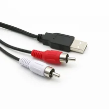 USB Male A to 3 RCA Male AV A/V Cable Adapter USB to RCA Audio Video Converter Cable Cord Wire For HDTV HD TV
USB Male A to 3 RCA Male AV A/V Cable Adapter USB to RCA Audio Video Converter Cable Cord Wire For HDTV HD TV