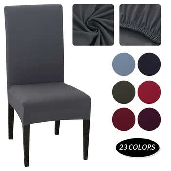 1/2/4/6pcs Solid Color Chair Cover Spandex Printed Stretch Slipcovers Chair Protection Covers For Dining Kitchen Party Wedding
1/2/4/6pcs Solid Color Chair Cover Spandex Printed Stretch Slipcovers Chair Protection Covers For Dining Kitchen Party Wedding
