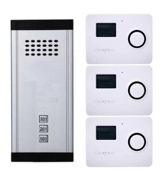 Top Quality Building 2-wired audio intercom system Direct Press Key Audio Door Phone hands-free indoor unit for 3 apartments,
Top Quality Building 2-wired audio intercom system Direct Press Key Audio Door Phone hands-free indoor unit for 3 apartments,