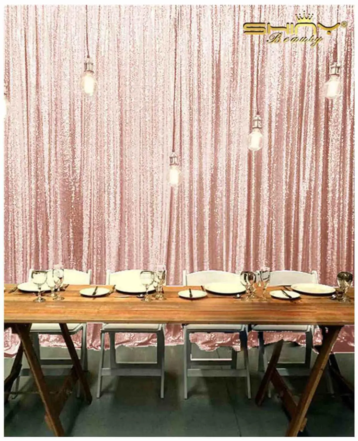 Shinybeauty Blush Color Photobooth Background Sequin Wall Decoration Wedding Party Backdrop-M190725
Shinybeauty Blush Color Photobooth Background Sequin Wall Decoration Wedding Party Backdrop-M190725