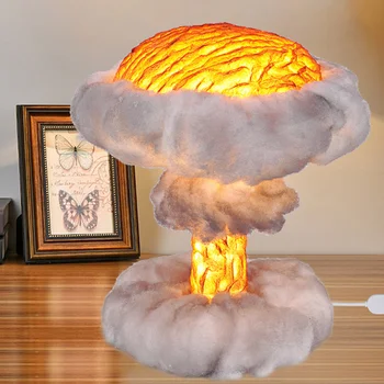 Simulation Explosion Mushroom Clouds LED Table Lamp Eye Protection Art Desk Lamp UD88
Simulation Explosion Mushroom Clouds LED Table Lamp Eye Protection Art Desk Lamp UD88