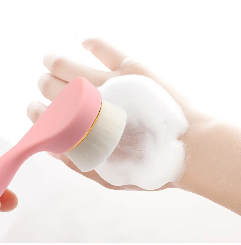 1PC Face Cleansing Brush Mild Fiber Makeup Washing Brushes Beauty Long Handle Blackhead Exfoliating Deep Face Scrub Clean Tool
1PC Face Cleansing Brush Mild Fiber Makeup Washing Brushes Beauty Long Handle Blackhead Exfoliating Deep Face Scrub Clean Tool