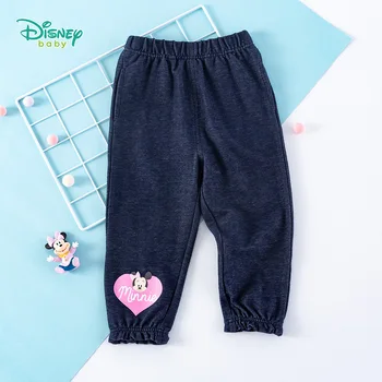 Disney Children's Clothing Girls Trousers Lace Foot Pants Spring New Imitation Denim Casual Pants 
Disney Children's Clothing Girls Trousers Lace Foot Pants Spring New Imitation Denim Casual Pants