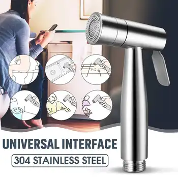 G1/2'' Bidet Sprayer Stainless Steel Toilet Handheld Faucet Sprayer For Bathroom Pet Shower with 1.2m/1.5m/2m Shower Hose
G1/2'' Bidet Sprayer Stainless Steel Toilet Handheld Faucet Sprayer For Bathroom Pet Shower with 1.2m/1.5m/2m Shower Hose