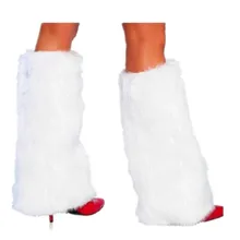 Winter Women Boot Covers Warm Christmas White Furry Foot Covers Christmas Uniform Accessories Party Show Party Foot Covers
Winter Women Boot Covers Warm Christmas White Furry Foot Covers Christmas Uniform Accessories Party Show Party Foot Covers