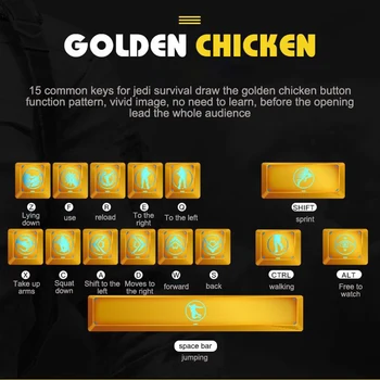 Gaming Key Cap Mechanical Keyboard Key Cap Dust-proof Keyboard Key Button For Most 104-Key Cross-Type Spindle Easy Installation
Gaming Key Cap Mechanical Keyboard Key Cap Dust-proof Keyboard Key Button For Most 104-Key Cross-Type Spindle Easy Installation