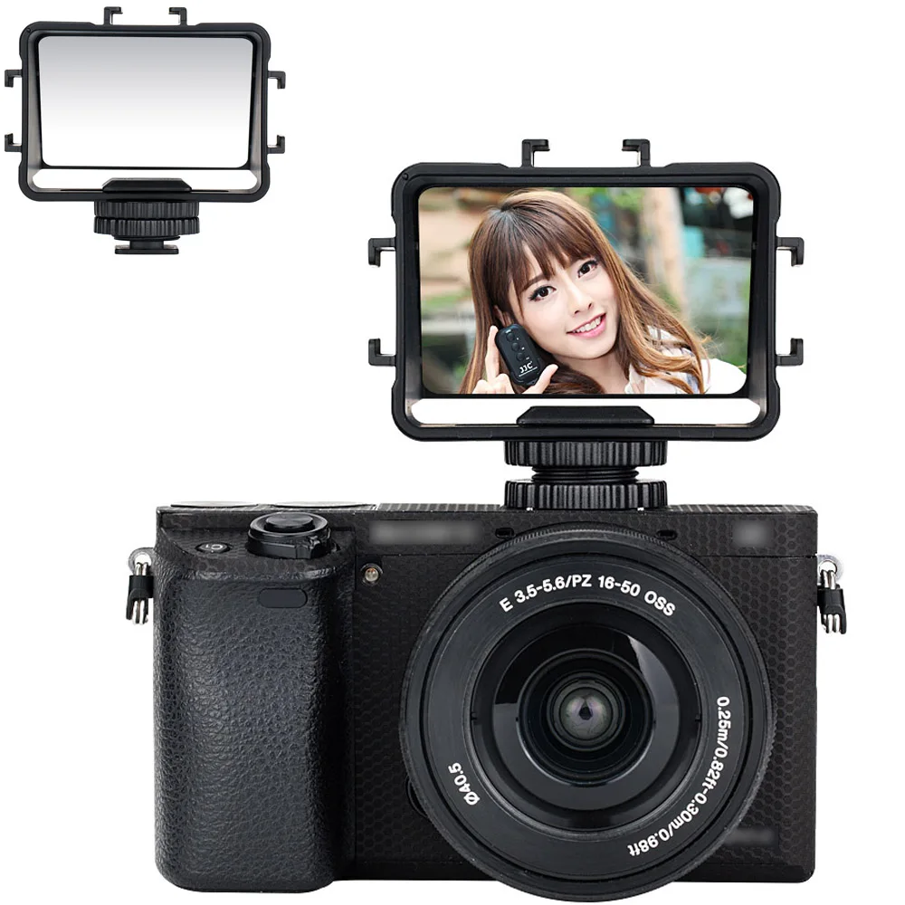 Зеркальное зеркало JJC для камеры флип экран селфи Sony a6500 a6300 a6000 a7 II III Fuji X T2 XT2 XT3 XT20
