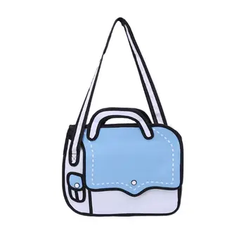 Fashion Women Girls 3D Style Cartoon Paper Shoulder Bag Handbags Lady Female Casual Nylon Crossbody Purse Satchel Shopping Tote
Fashion Women Girls 3D Style Cartoon Paper Shoulder Bag Handbags Lady Female Casual Nylon Crossbody Purse Satchel Shopping Tote