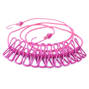 180cm Elastic Outdoor Clothesline Pants Laundry Drying Hanger Rope with 12 Clips Outdoor Camping Drying Clothes Hanger Rack Line 
180cm Elastic Outdoor Clothesline Pants Laundry Drying Hanger Rope with 12 Clips Outdoor Camping Drying Clothes Hanger Rack Line