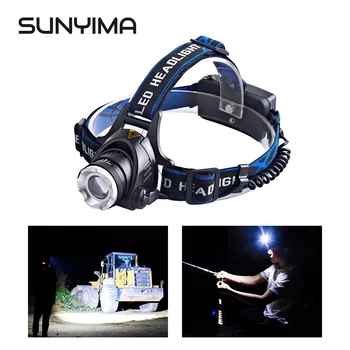SUNYIMA LED Headlight T6 Zoom Led Headlamp Body Motion Sensor Headlight Camping Flashlight Head Light Torch Lamp With USB
SUNYIMA LED Headlight T6 Zoom Led Headlamp Body Motion Sensor Headlight Camping Flashlight Head Light Torch Lamp With USB