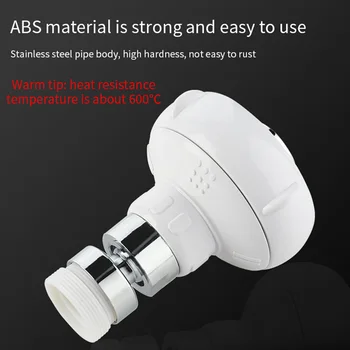 Kitchen 360 Rotate Water Bubbler Swivel Head Saving Tap Bath Faucet Aerator Connector Diffuser Filter Nozzle Water Saving
Kitchen 360 Rotate Water Bubbler Swivel Head Saving Tap Bath Faucet Aerator Connector Diffuser Filter Nozzle Water Saving