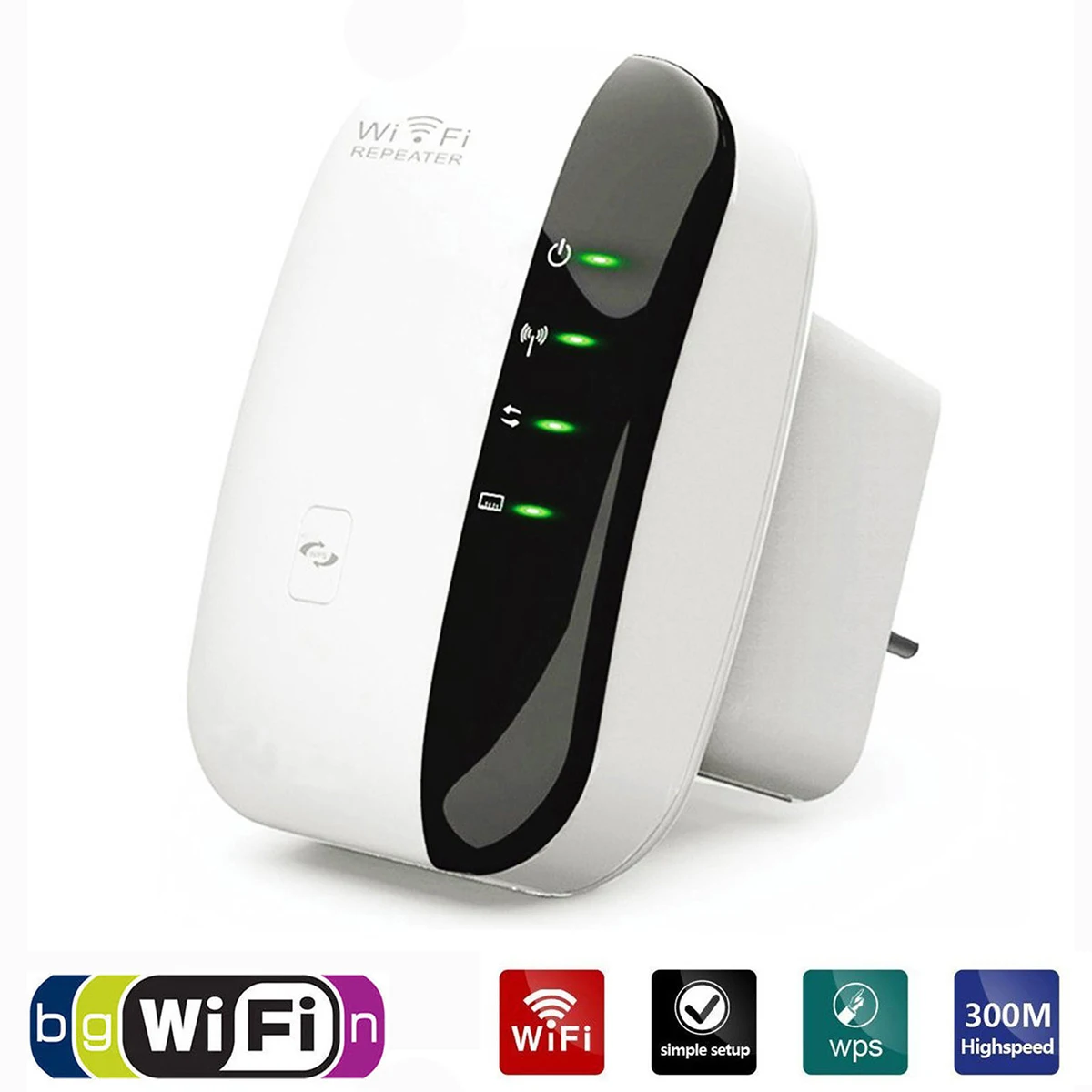 Wireless Wifi Repeater 2.4G Wifi Range Extender Router Wi-Fi Signal Amplifier 300Mbps Acess Point AP Signal Booster Extender
Wireless Wifi Repeater 2.4G Wifi Range Extender Router Wi-Fi Signal Amplifier 300Mbps Acess Point AP Signal Booster Extender