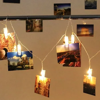 Creative NEW out Door Photo Clips String Lights Battery Powered Wedding Diy Celebration Starry Light Fairy Lights Home Bedroom
Creative NEW out Door Photo Clips String Lights Battery Powered Wedding Diy Celebration Starry Light Fairy Lights Home Bedroom